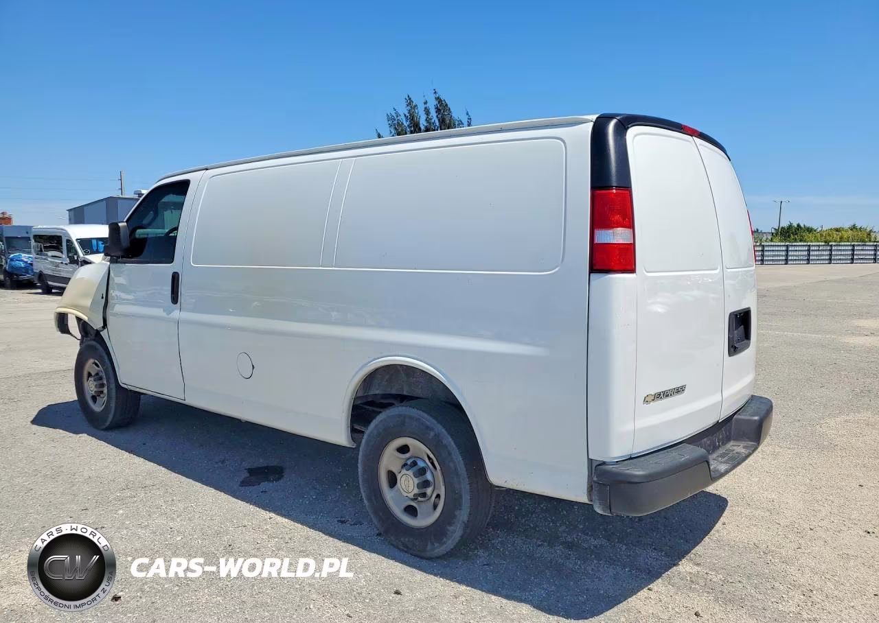 2022 Chevrolet Express G2500 VIN:1GCWGAFP9N1279871 - 2