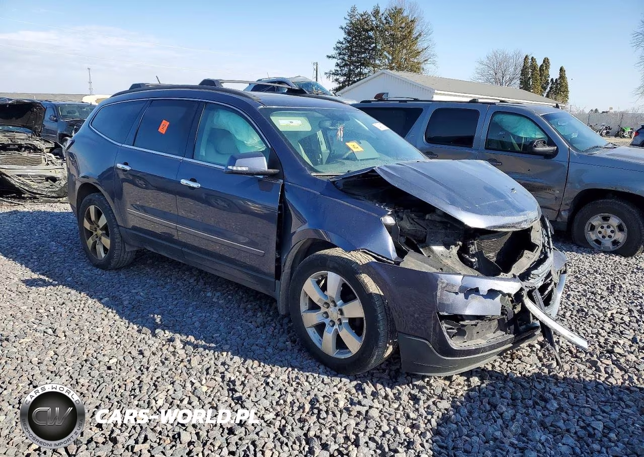 2013 Chevrolet Traverse Ltz VIN:1GNKVLKD3DJ166967 - 4