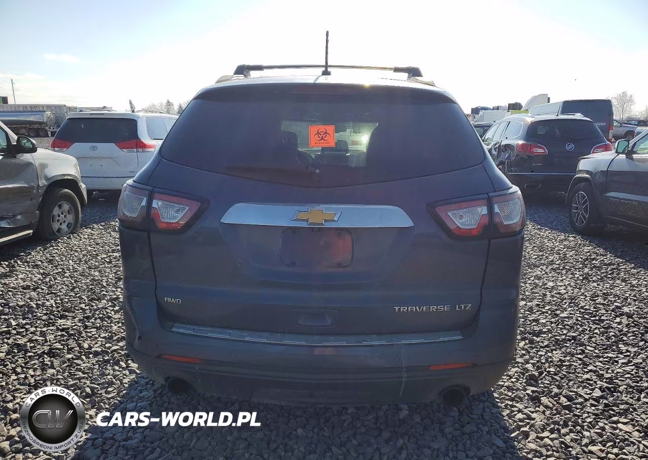 2013 Chevrolet Traverse Ltz VIN:1GNKVLKD3DJ166967 - 6