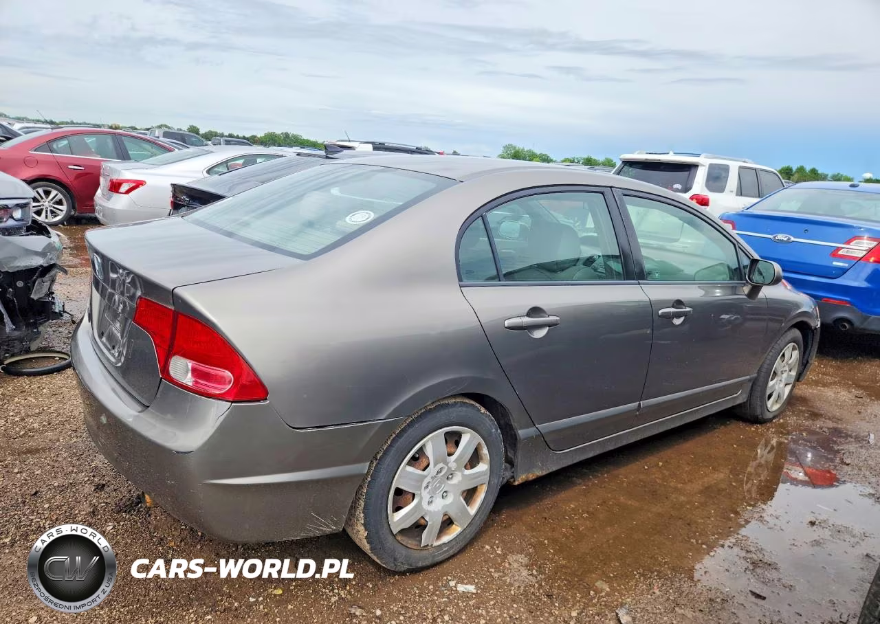2007 Honda Civic Lx VIN:2HGFA165X7H316125 - 3