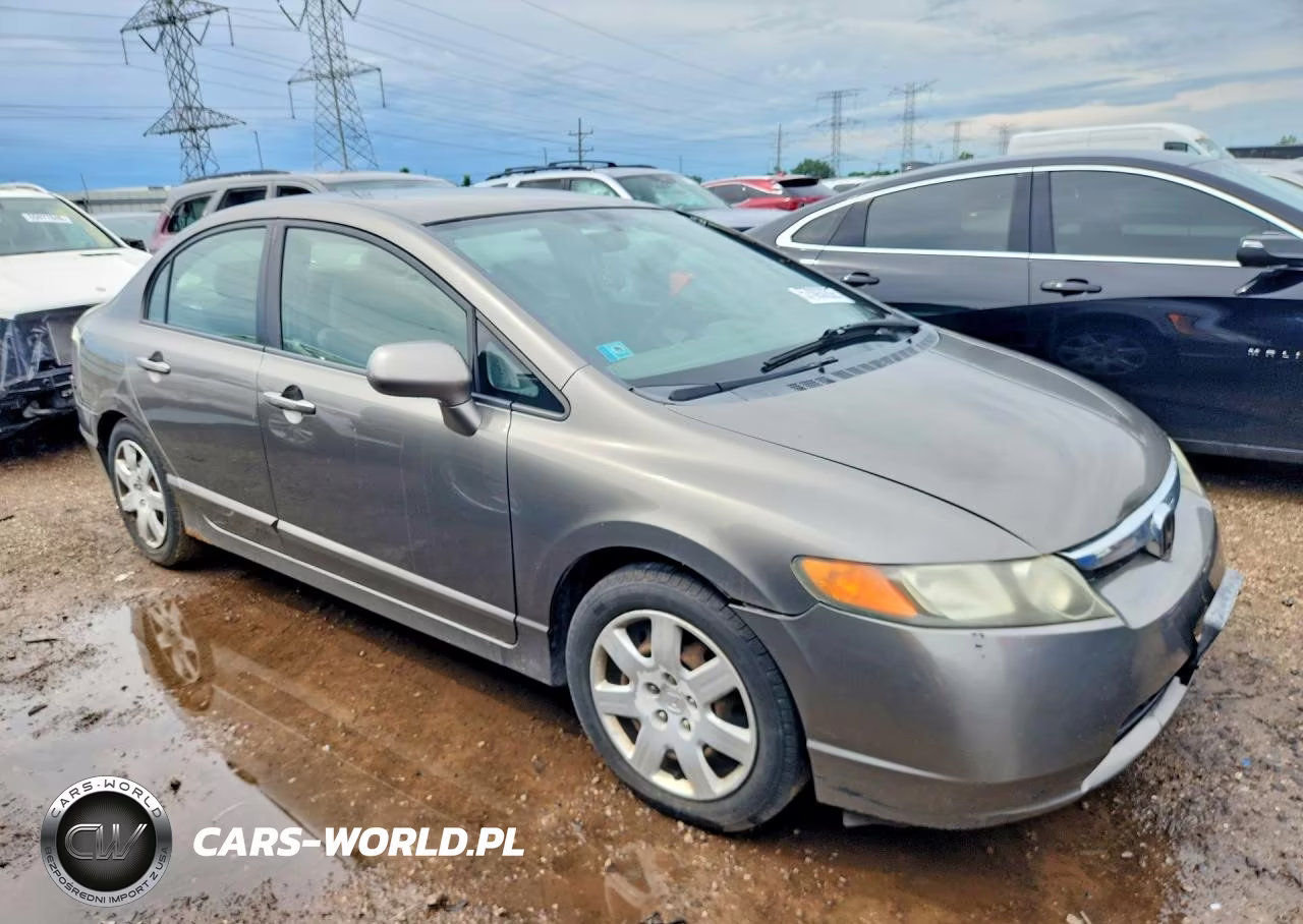 2007 Honda Civic Lx VIN:2HGFA165X7H316125 - 4