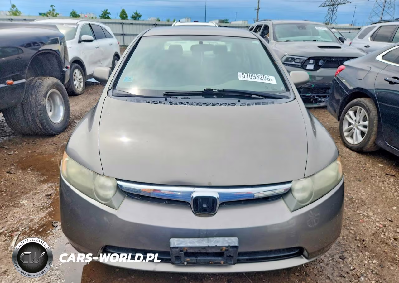 2007 Honda Civic Lx VIN:2HGFA165X7H316125 - 5