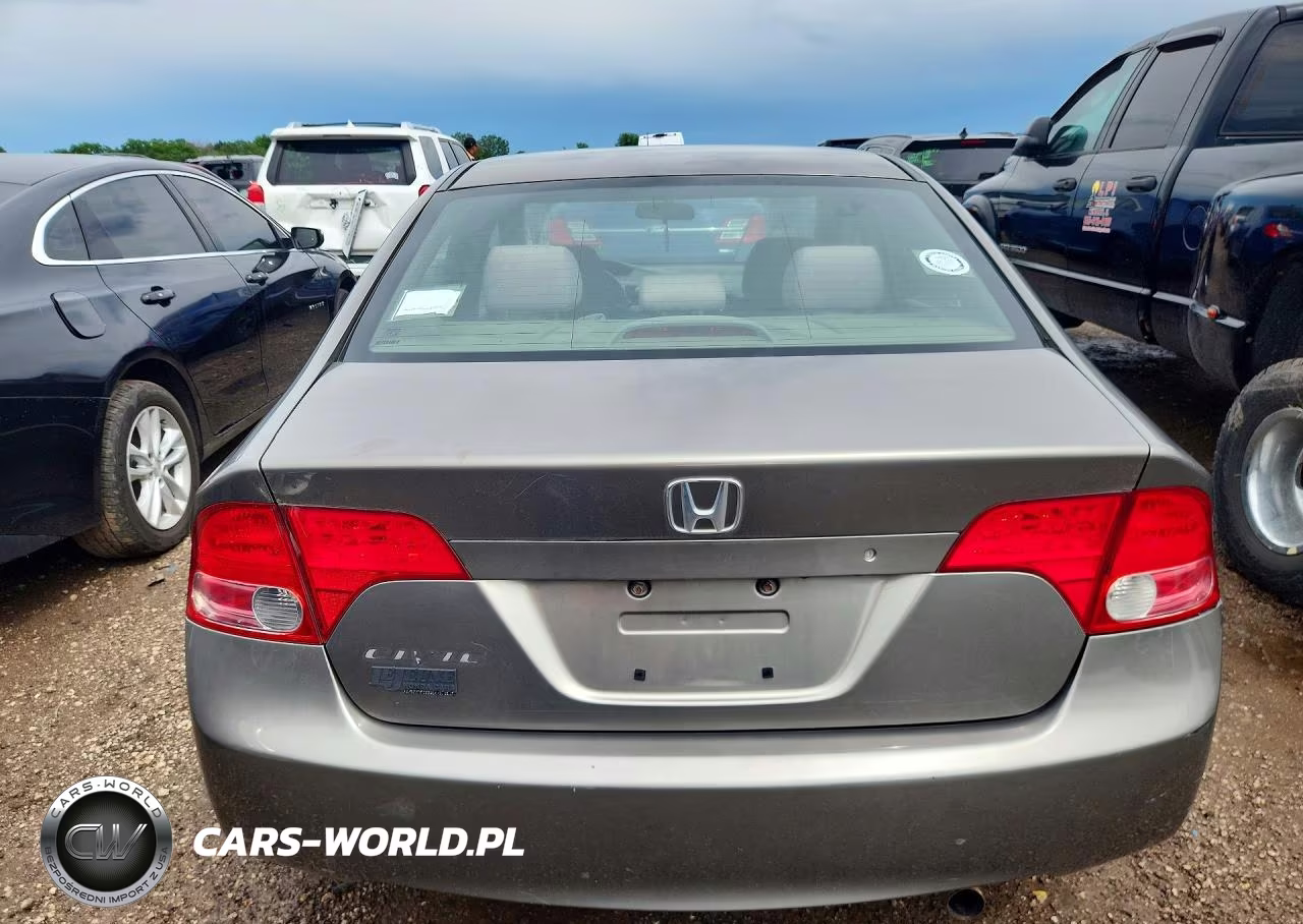 2007 Honda Civic Lx VIN:2HGFA165X7H316125 - 6
