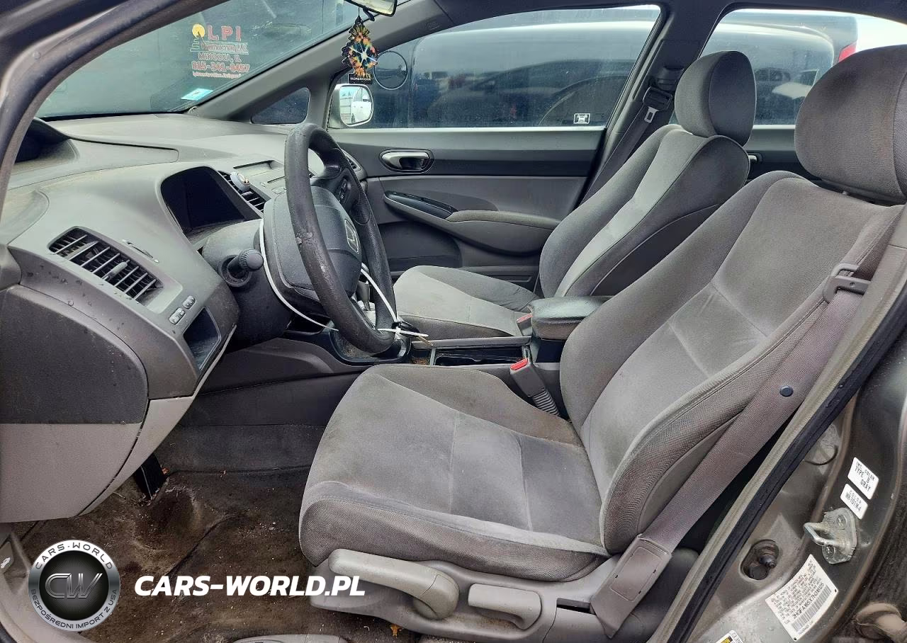 2007 Honda Civic Lx VIN:2HGFA165X7H316125 - 7