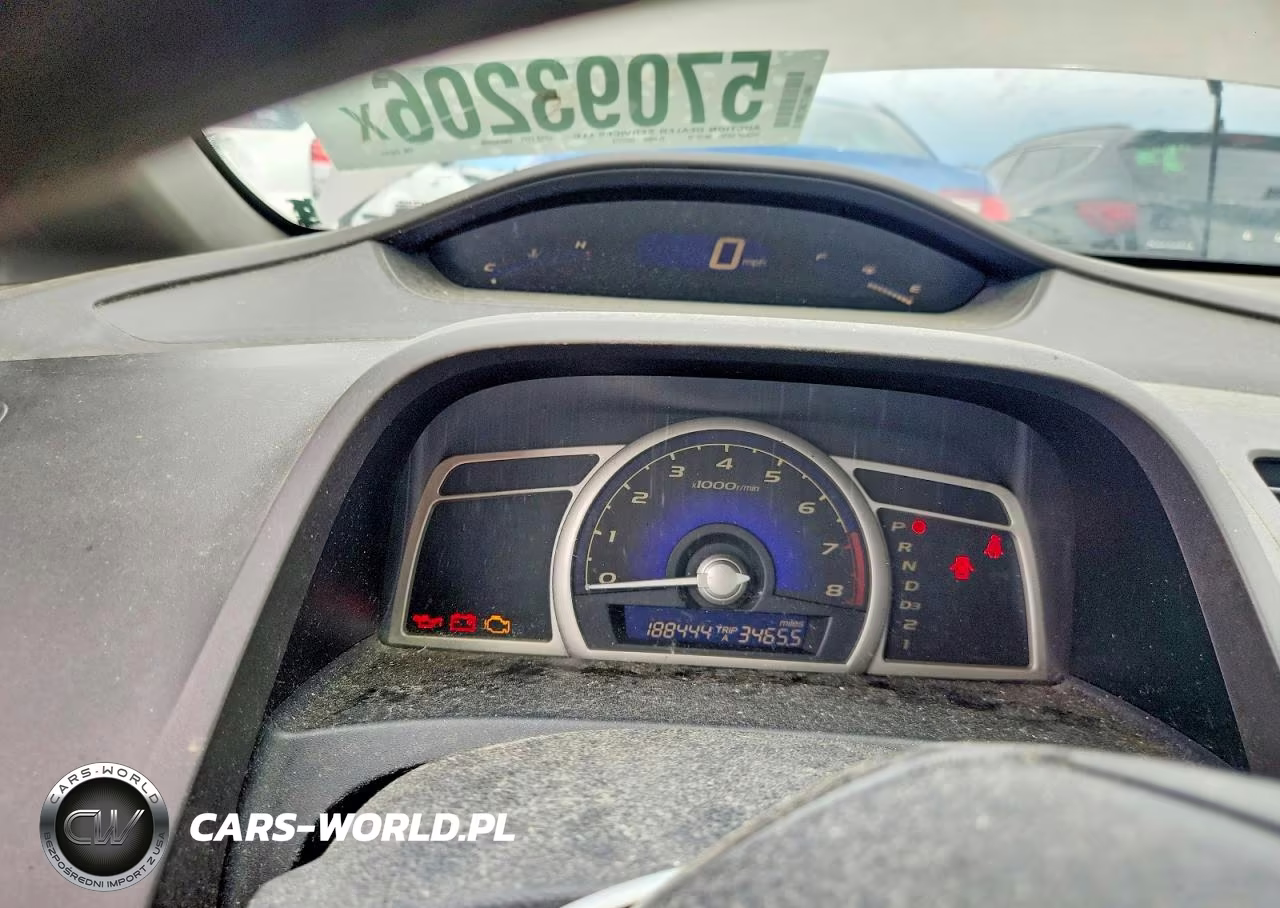 2007 Honda Civic Lx VIN:2HGFA165X7H316125 - 9