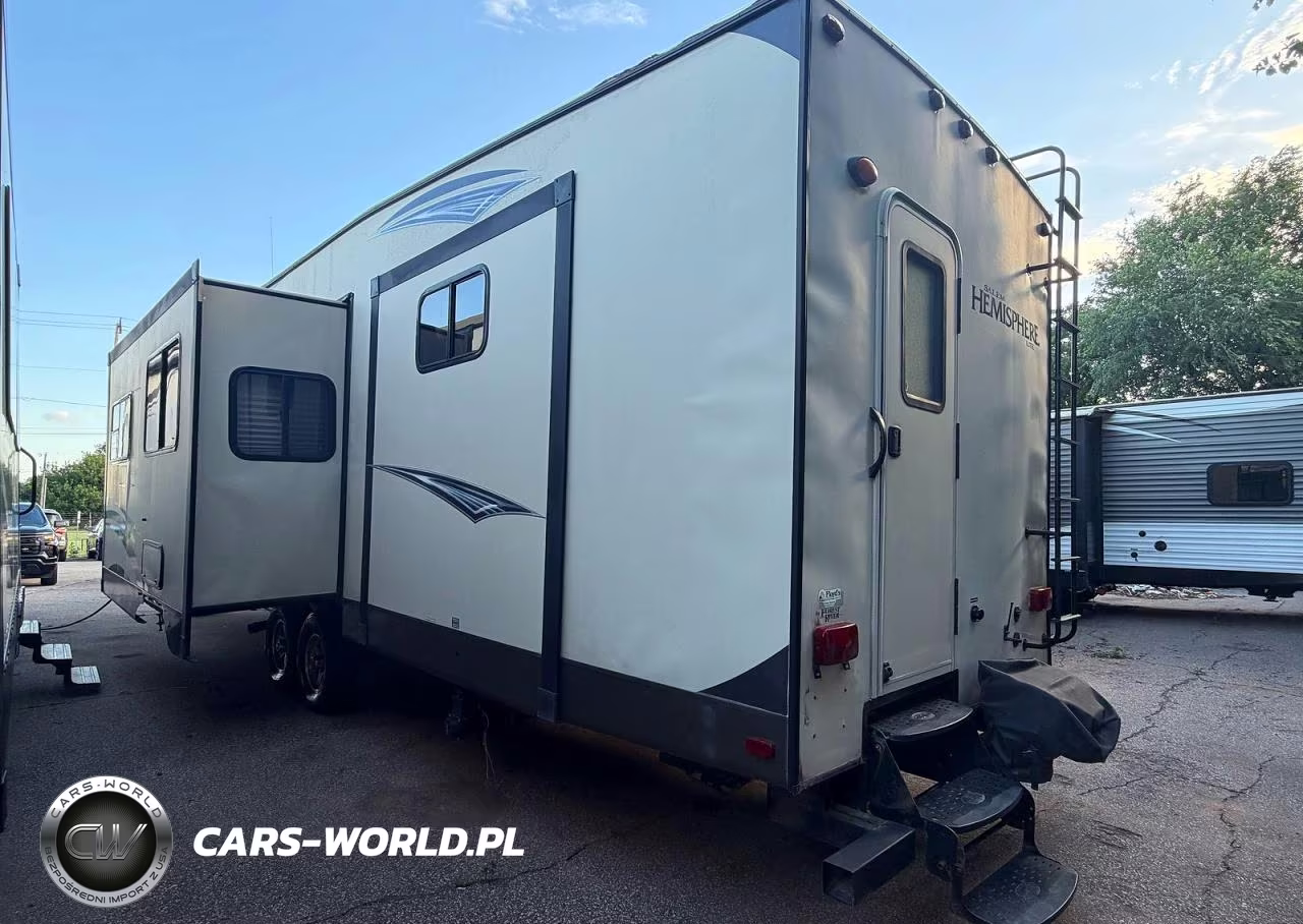 2015 Forest River Salem Laminated Towables 356Qbq Slide-In Camper VIN:4X4FSBN24FU075886 - 3