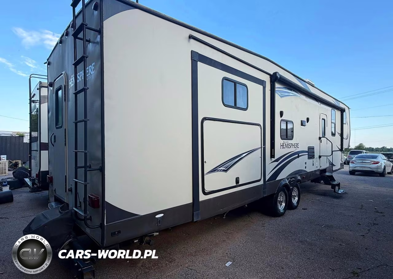 2015 Forest River Salem Laminated Towables 356Qbq Slide-In Camper VIN:4X4FSBN24FU075886 - 4