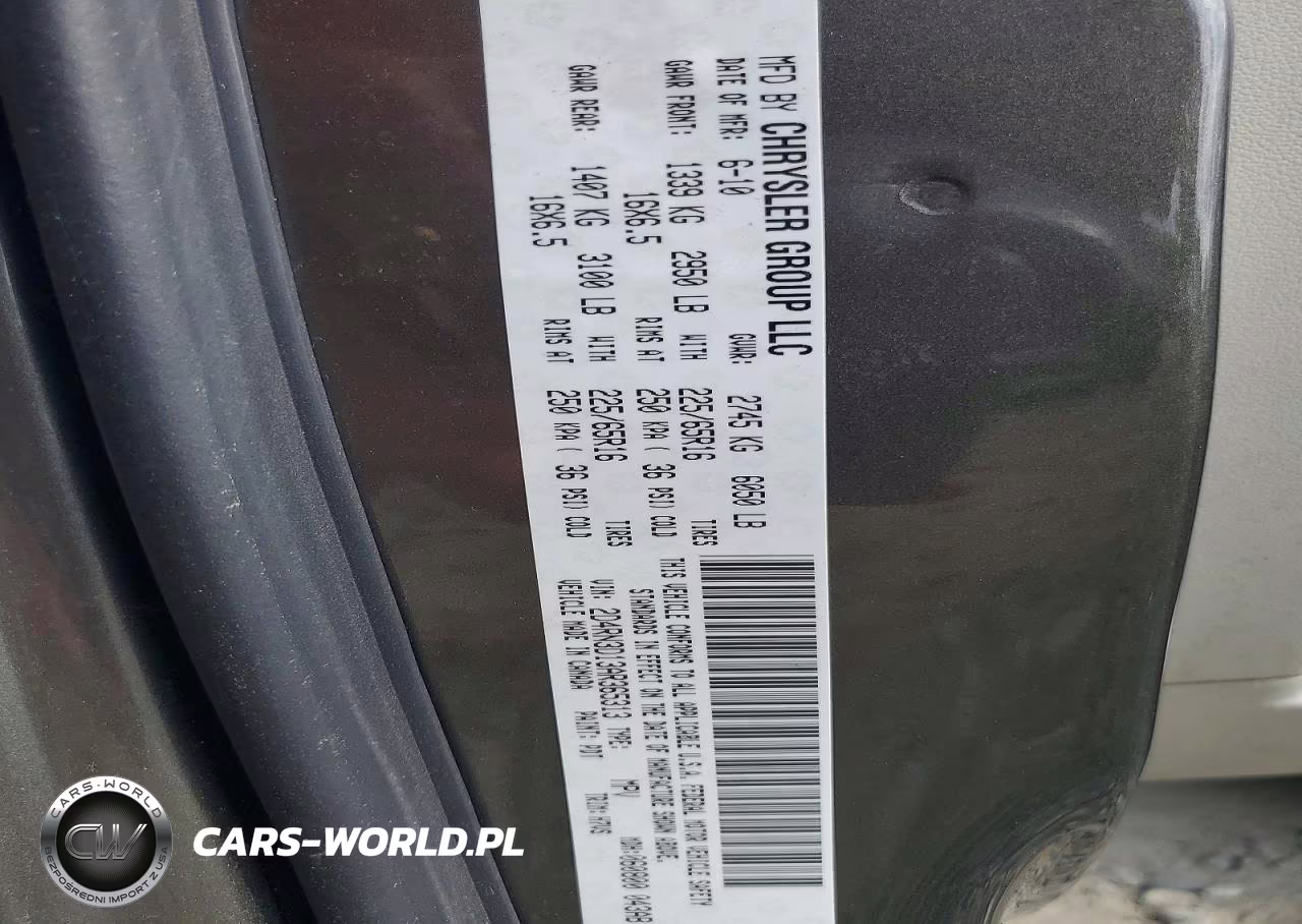 2010 Dodge Caravan VIN:2D4RN3D13AR365313 - 13