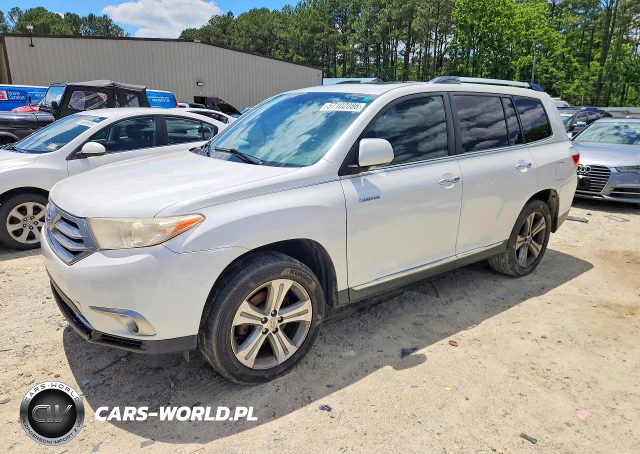 2012 Toyota Highlander Limited – zdjęcie 1 z 14