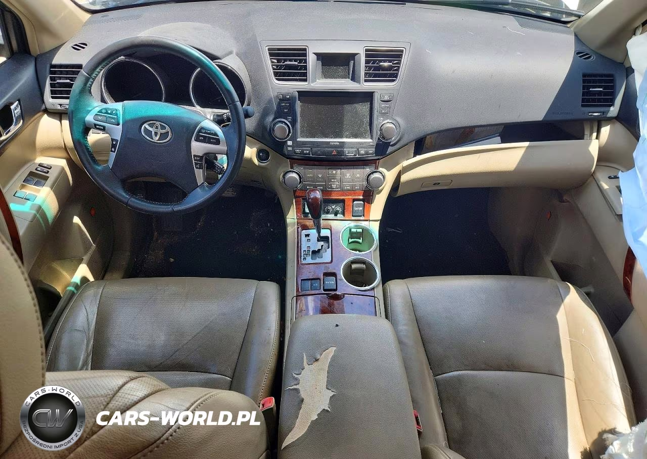 2012 Toyota Highlander Limited VIN:5TDYK3EH5CS080863 - 9