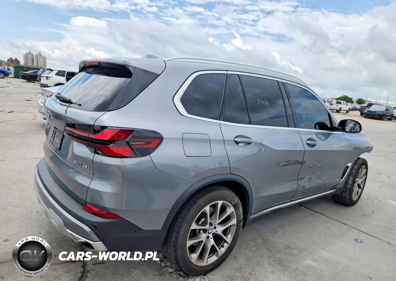 2024 BMW X5 xDrive40I VIN:5UX23EU09R9T53075 - 3