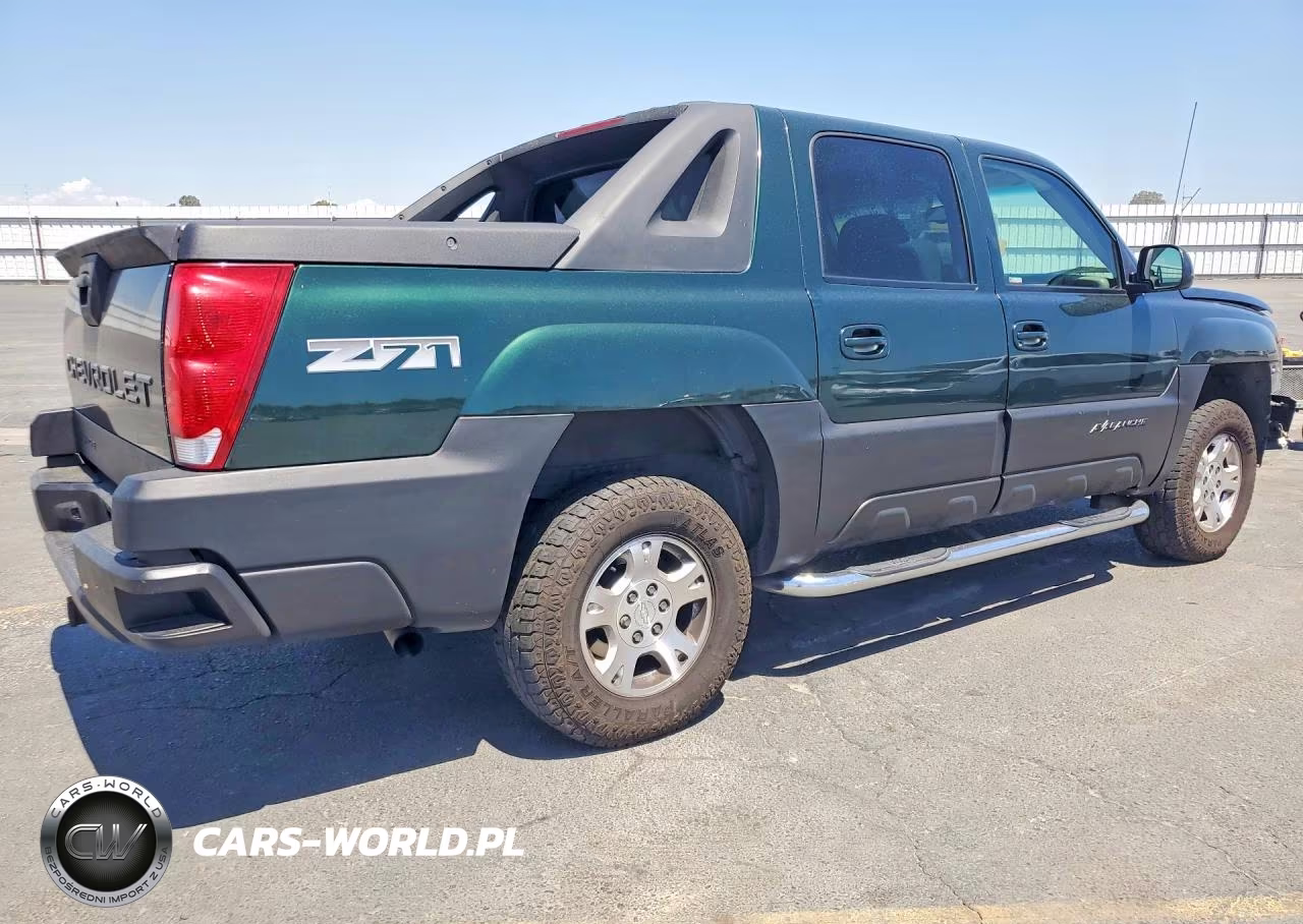 2002 Chevrolet Avalanche K1500 VIN:3GNEK13T02G111990 - 3