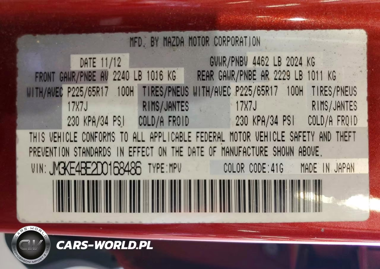 2013 Mazda Cx-5 Sport VIN:JM3KE4BE2D0168486 - 13