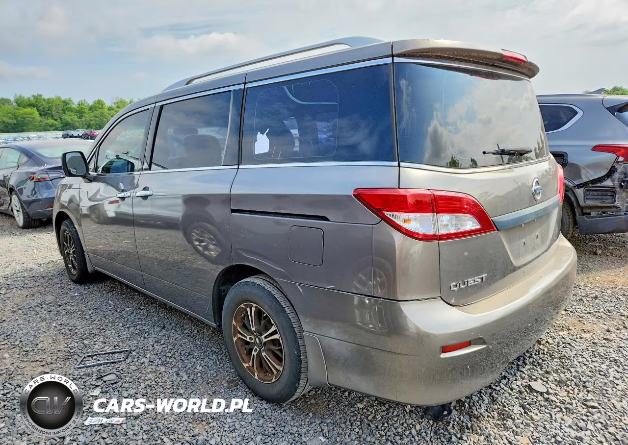 2015 Nissan Quest 3.5 S VIN:JN8AE2KP2F9133282 - 2