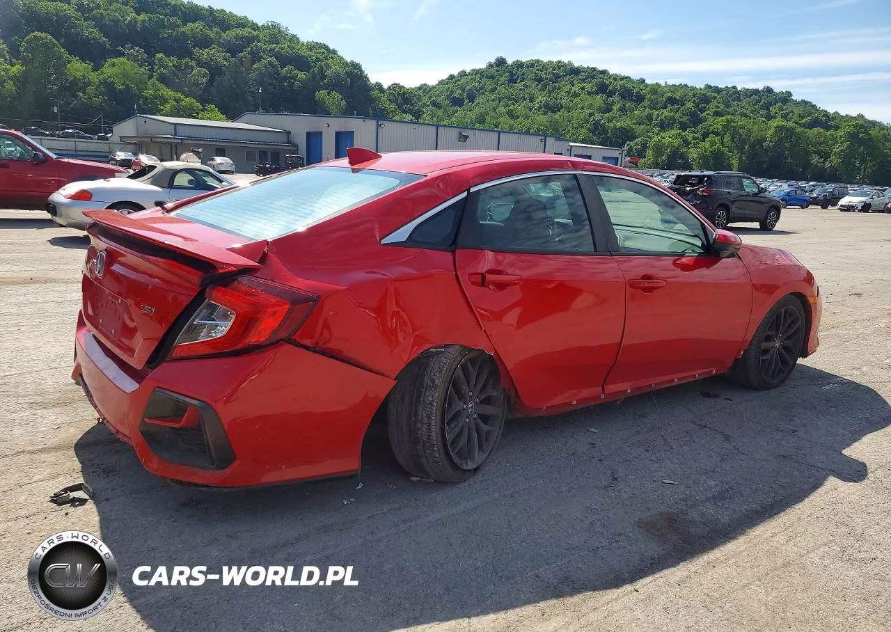 2020 Honda Civic Si VIN:2HGFC1E51LH706696 - 3