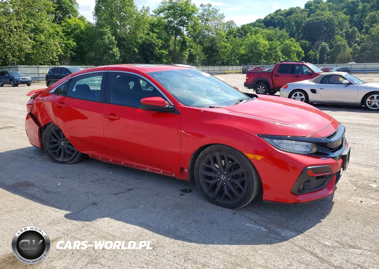 2020 Honda Civic Si VIN:2HGFC1E51LH706696 - 4