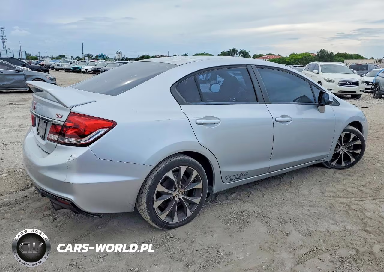 2013 Honda Civic Si VIN:2HGFB6E55DH708842 - 3