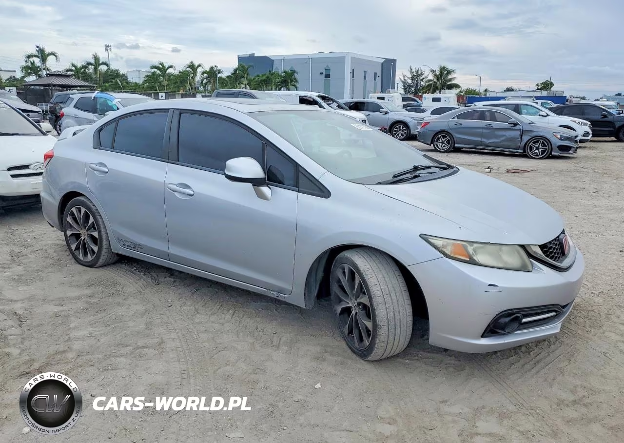 2013 Honda Civic Si VIN:2HGFB6E55DH708842 - 4