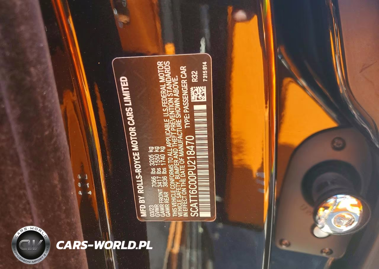 2023 Rolls-Royce Phantom VIN:SCATT6C00PU218470 - 13