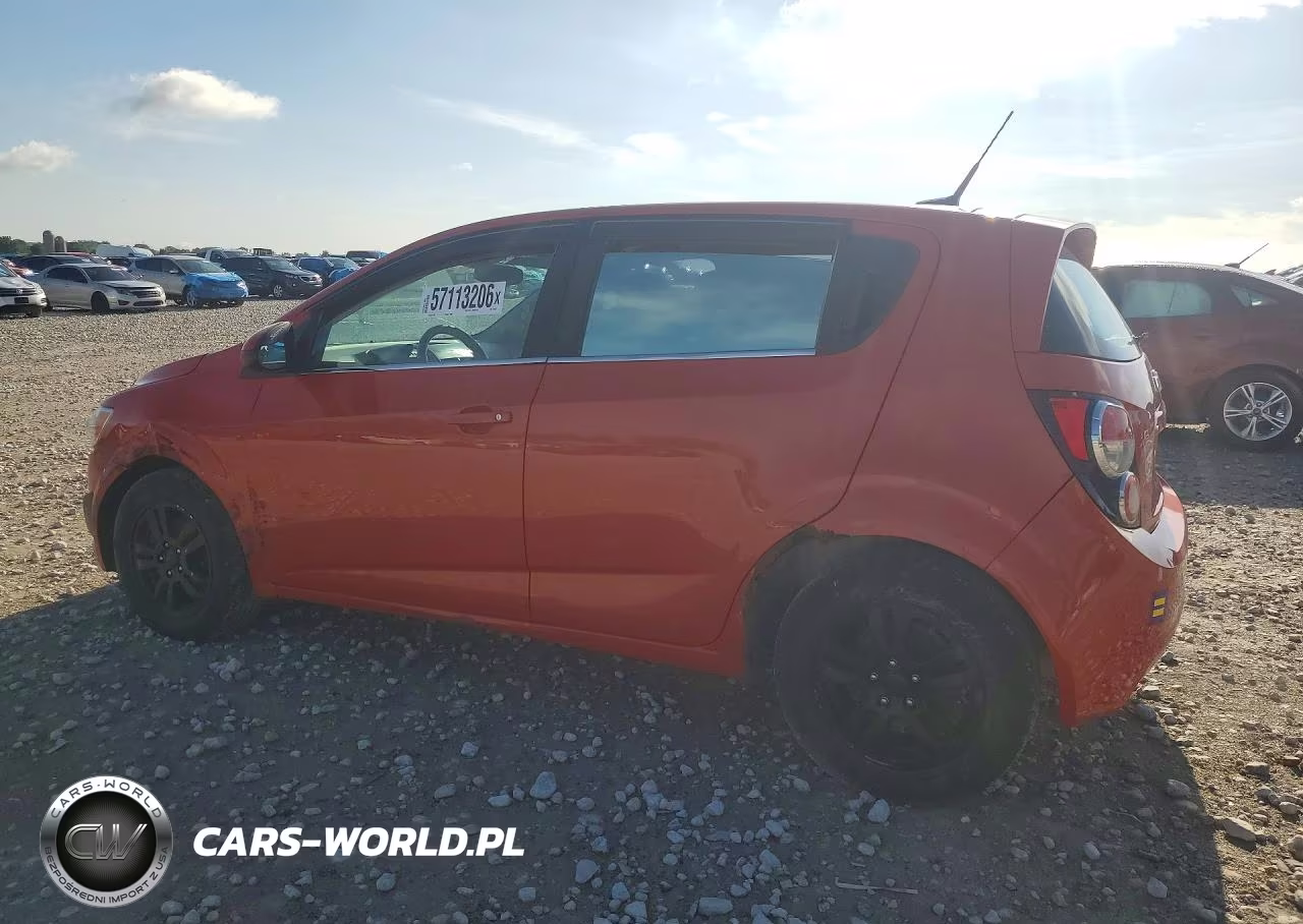 2013 Chevrolet Sonic Lt VIN:1G1JD6SB3D4156907 - 2