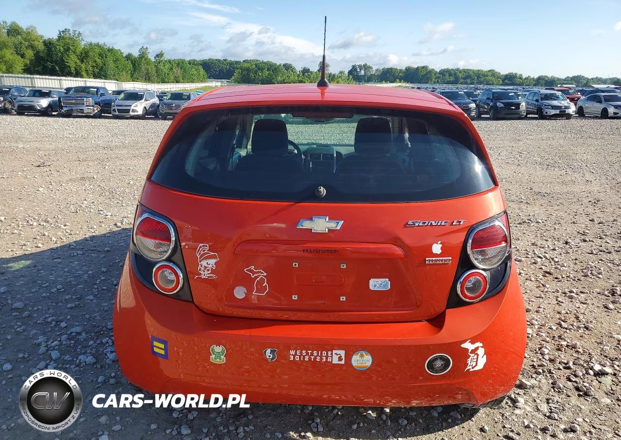2013 Chevrolet Sonic Lt VIN:1G1JD6SB3D4156907 - 6