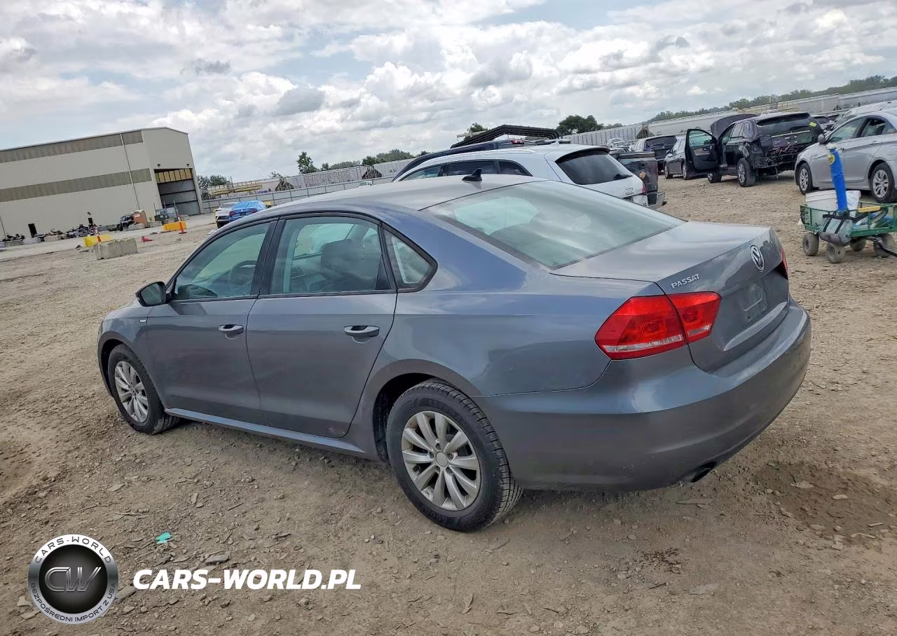 2015 Volkswagen Passat S VIN:1VWAT7A31FC043764 - 2