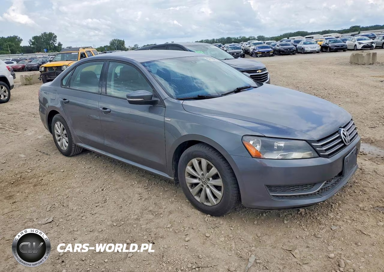 2015 Volkswagen Passat S VIN:1VWAT7A31FC043764 - 4