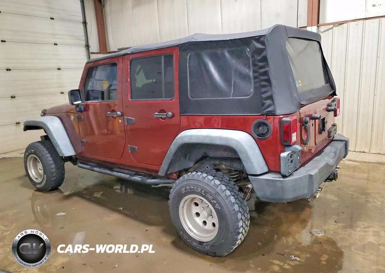 2007 Jeep Wrangler X VIN:1J4GA39117L129988 - 2