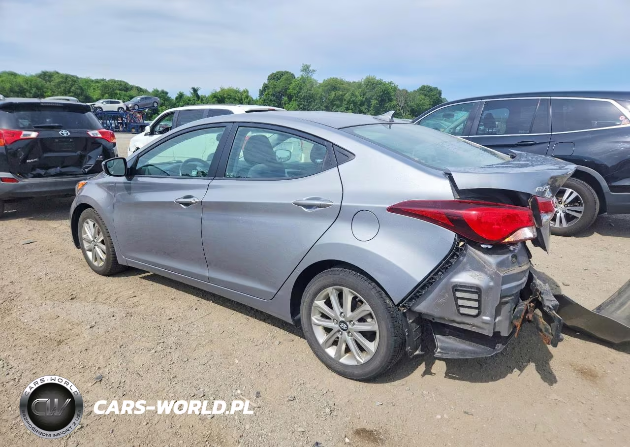2015 Hyundai Elantra Se VIN:KMHDH4AE5FU329673 - 2