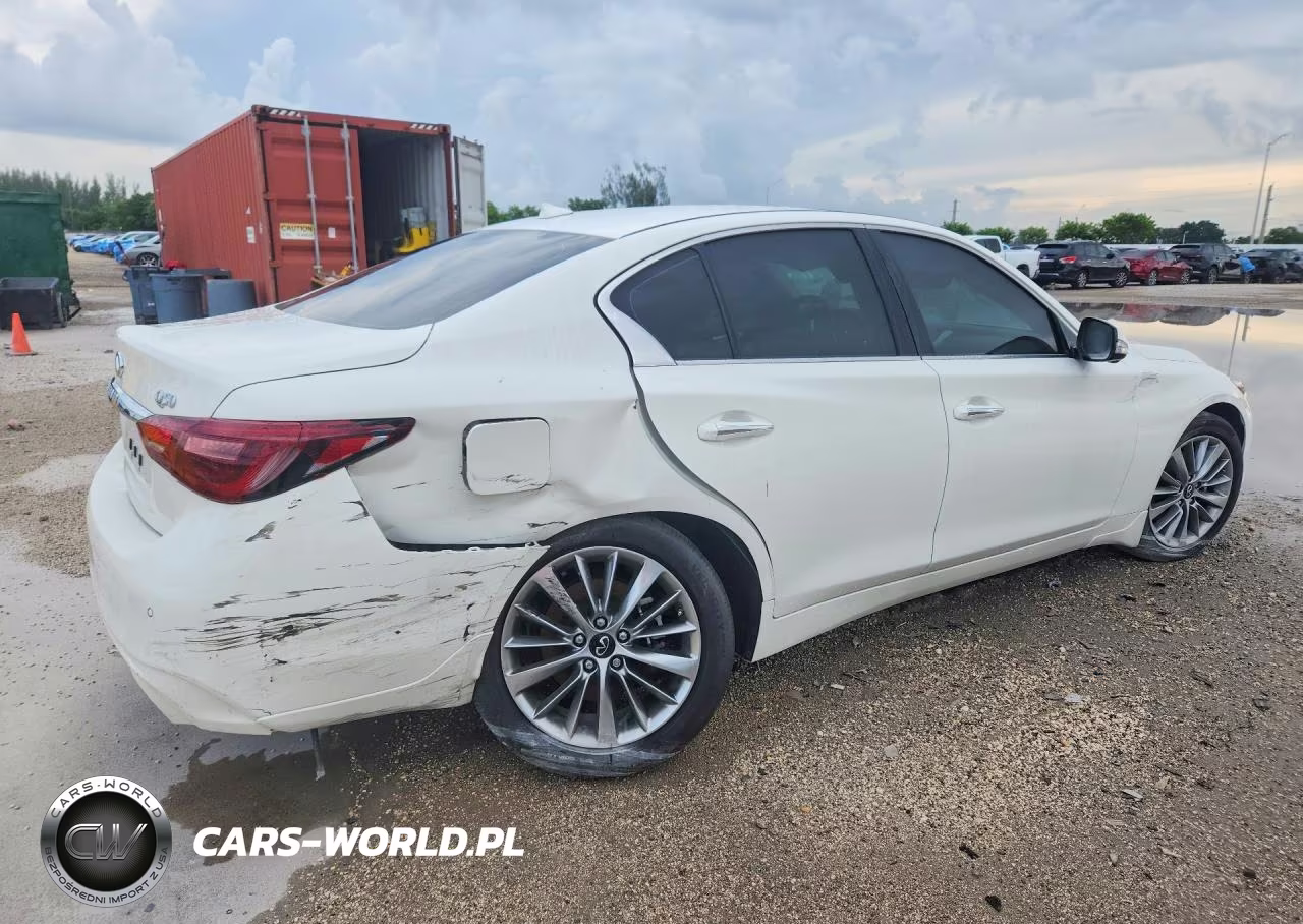 2023 Infiniti Q50 Luxe VIN:JN1EV7BPXPM510565 - 3