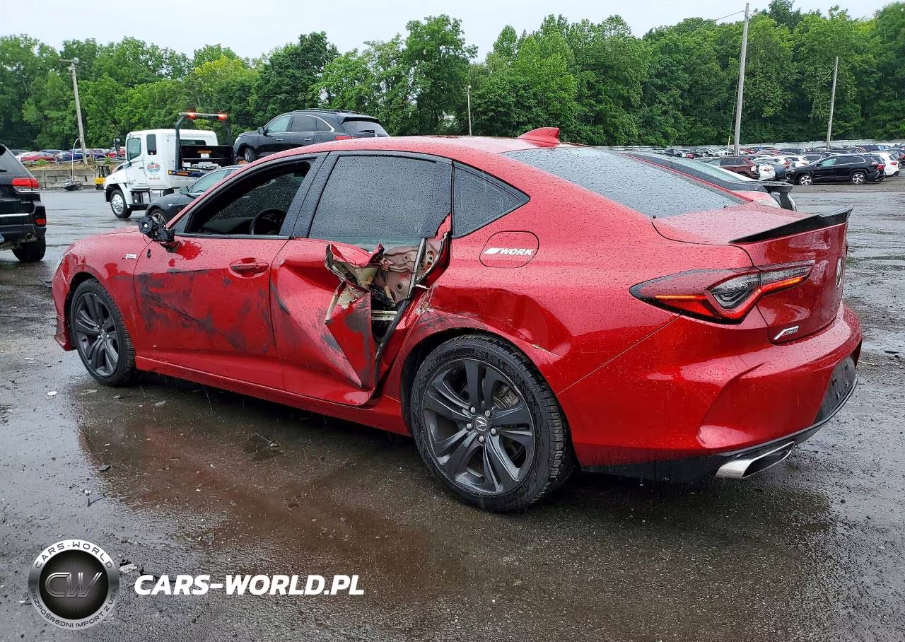 2021 Acura Tlx Tech A VIN:19UUB6F55MA010333 - 2