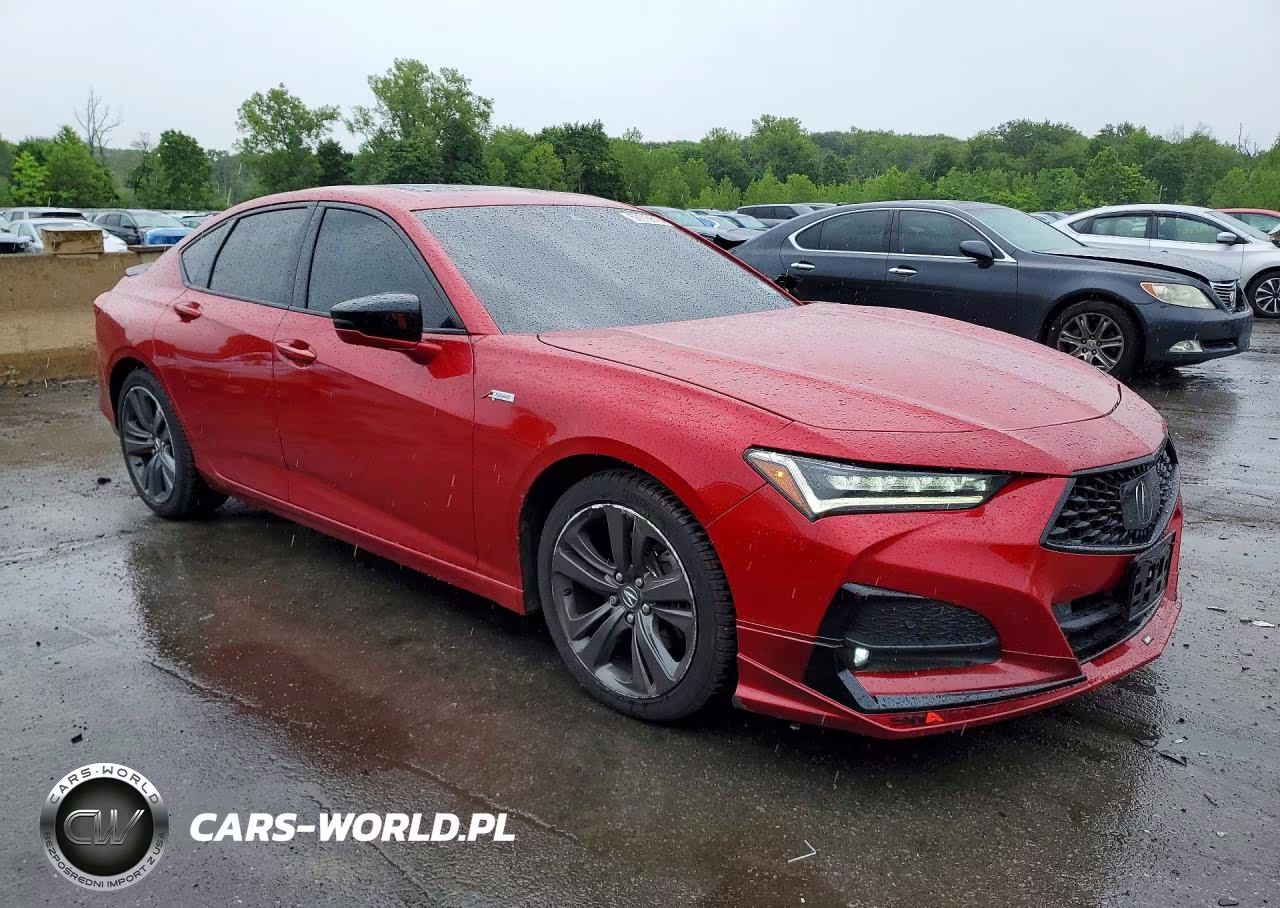 2021 Acura Tlx Tech A VIN:19UUB6F55MA010333 - 4