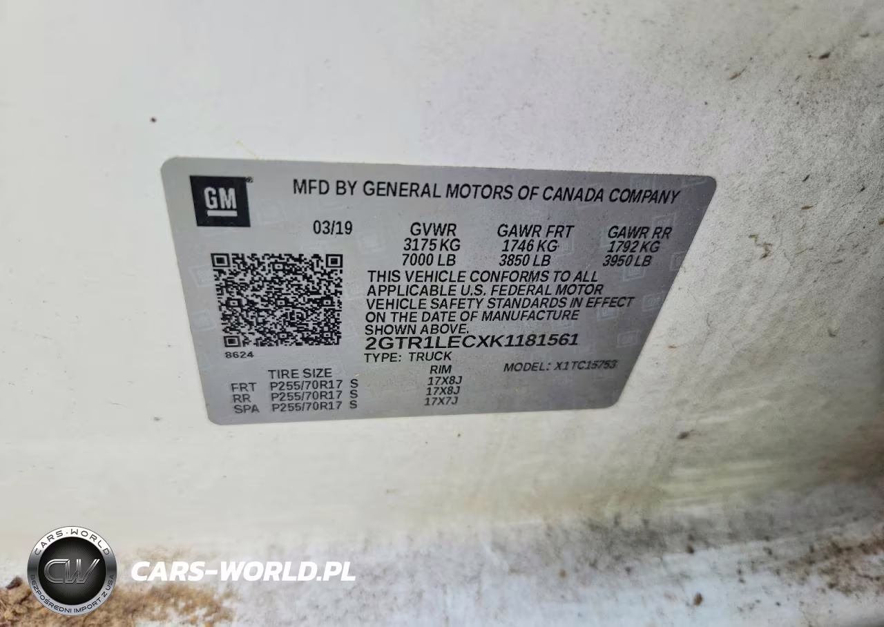 2019 GMC Sierra Limited C1500 VIN:2GTR1LECXK1181561 - 13