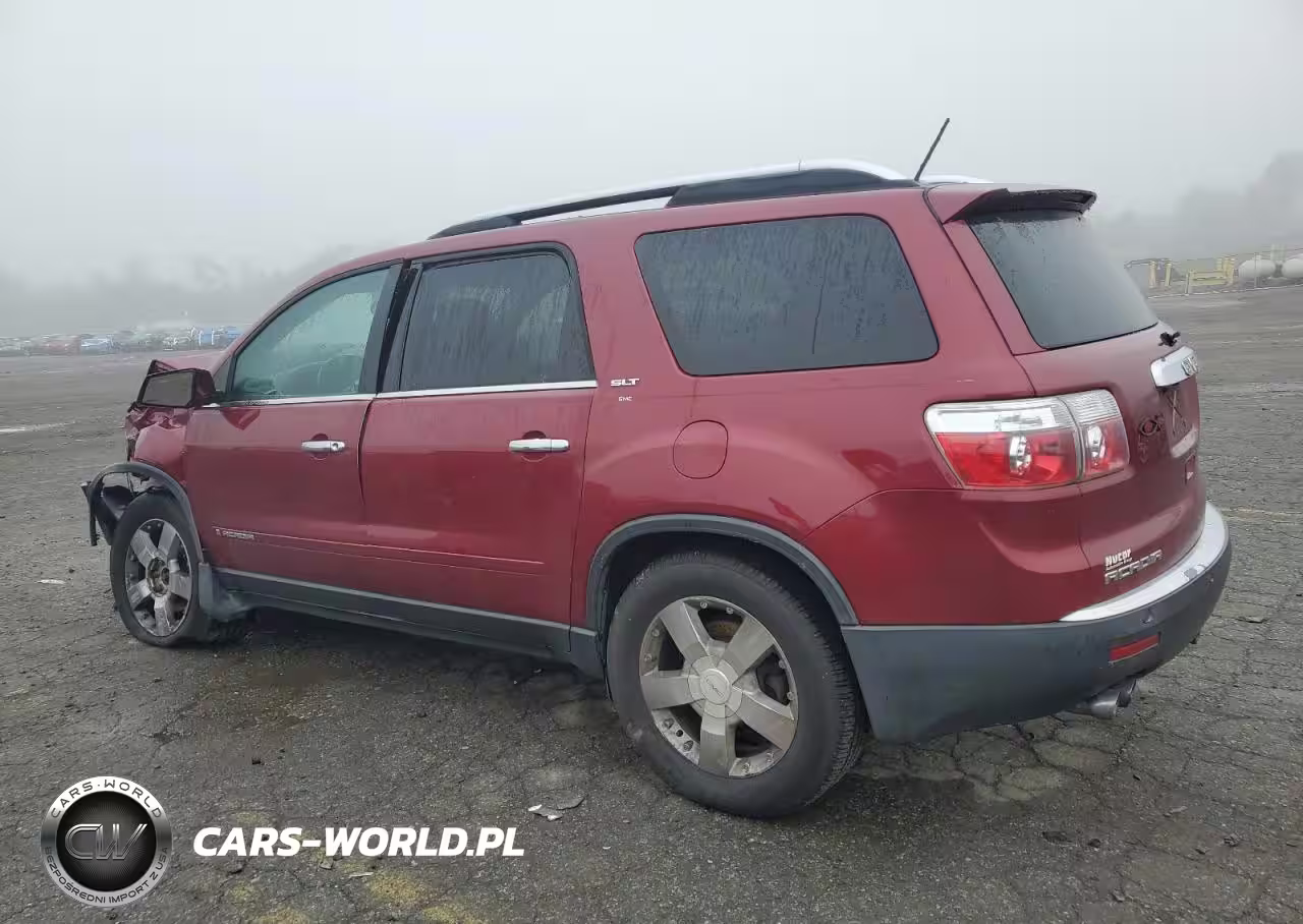 2007 GMC Acadia Slt-2 VIN:1GKER33797J129093 - 2