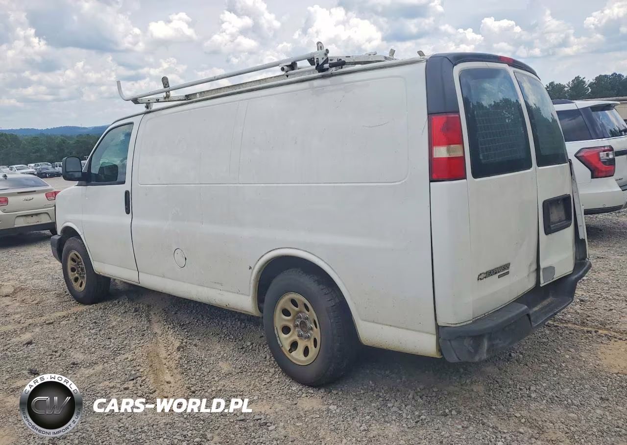 2013 Chevrolet Express G1500 VIN:1GCSGAFX3D1102567 - 2