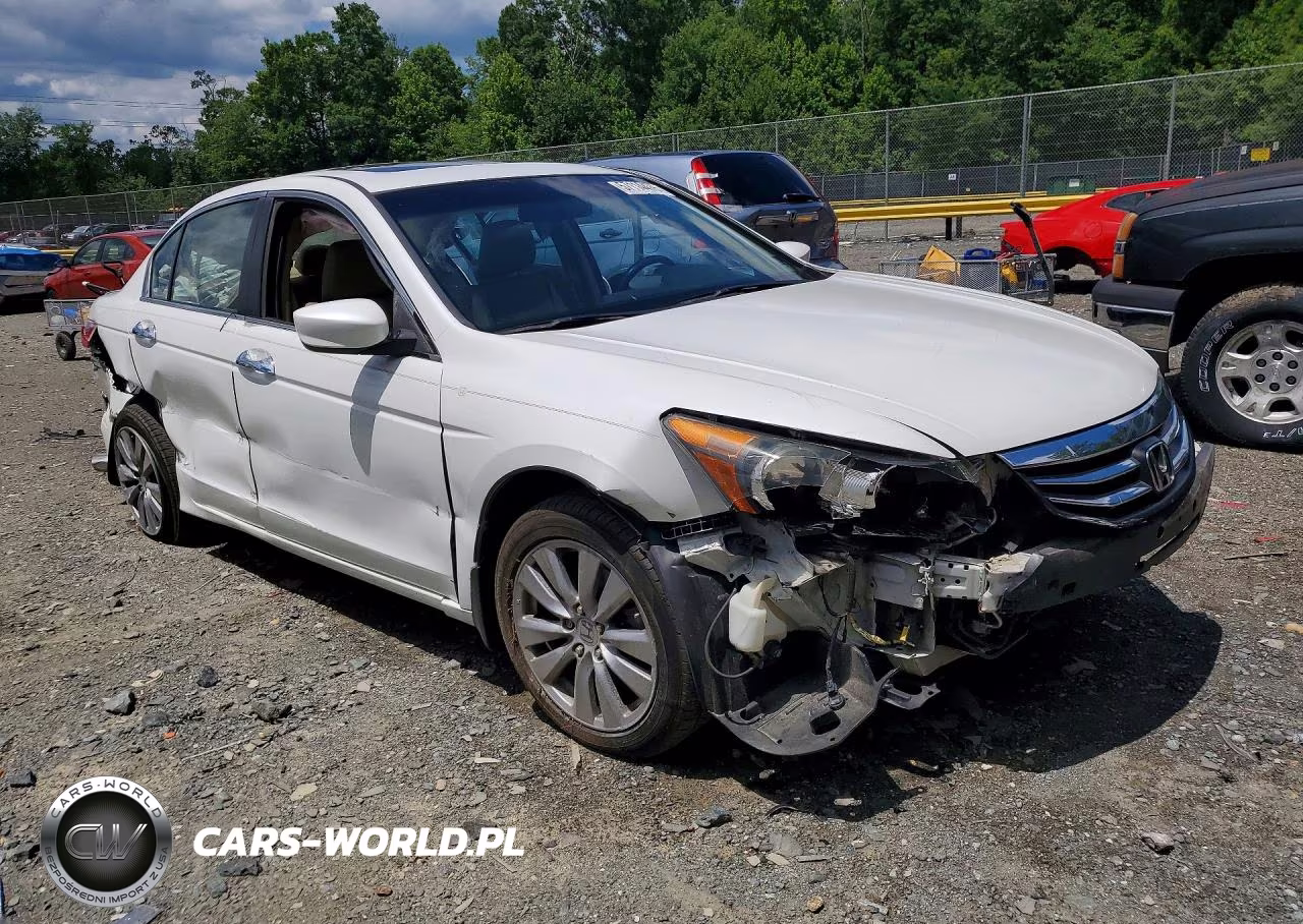 2012 Honda Accord Exl VIN:1HGCP3F89CA017418 - 4
