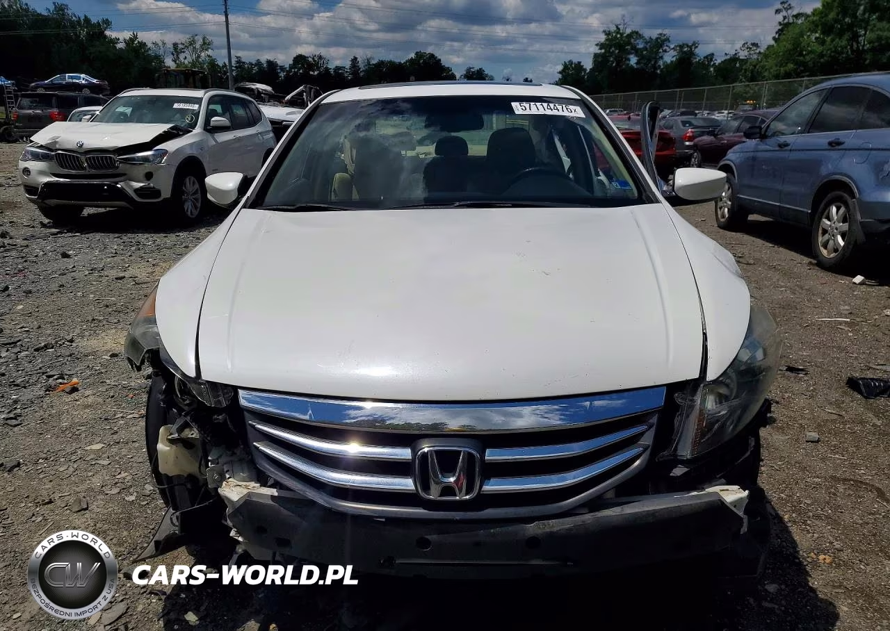 2012 Honda Accord Exl VIN:1HGCP3F89CA017418 - 5