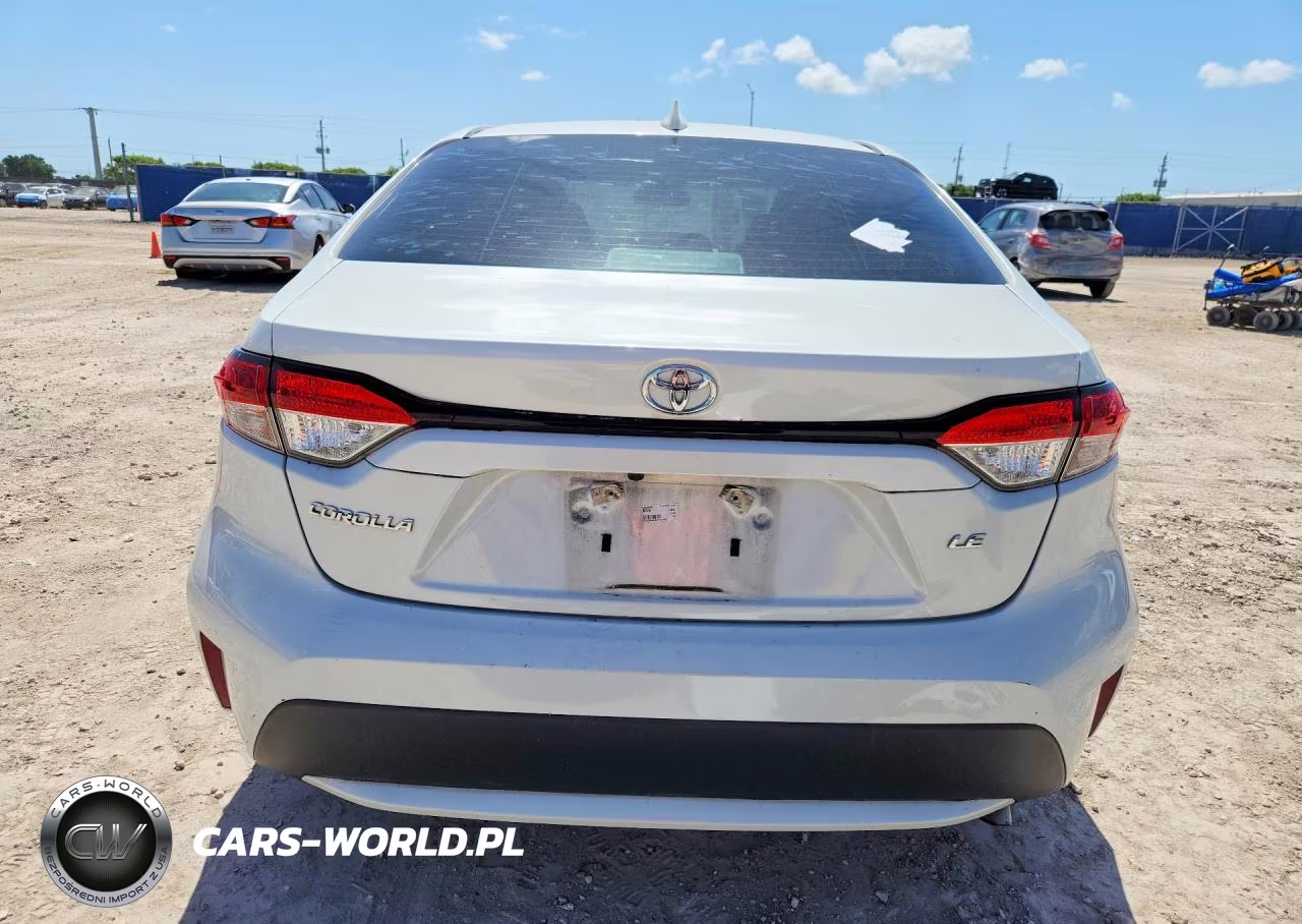2020 Toyota Corolla Le VIN:5YFEPRAE9LP083552 - 6