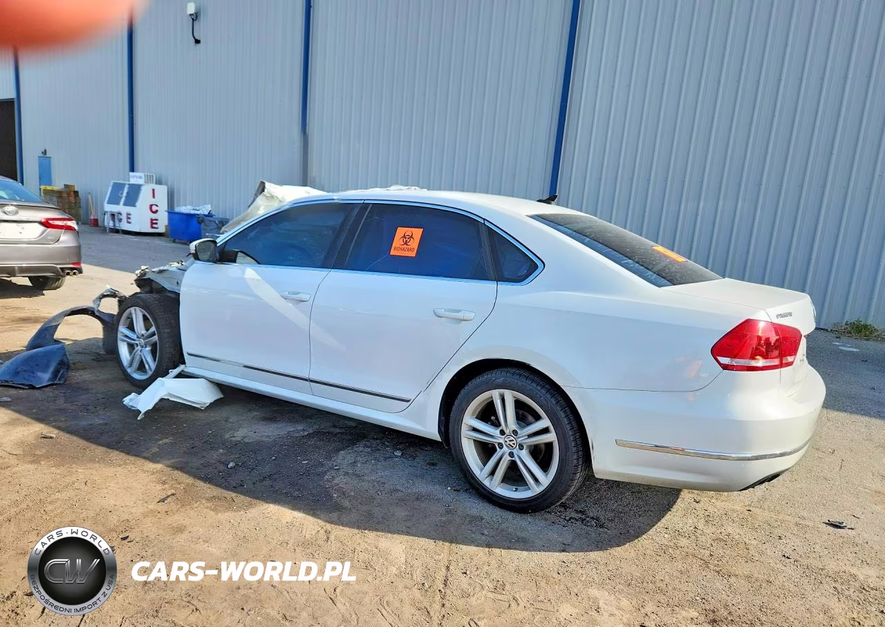 2015 Volkswagen Passat Sel VIN:1VWCV7A34FC096977 - 2