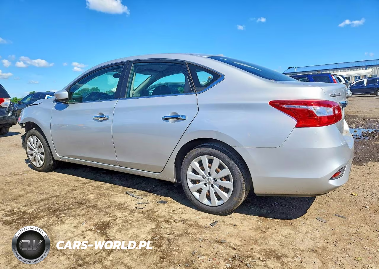 2017 Nissan Sentra Sv VIN:3N1AB7AP8HY351021 - 2