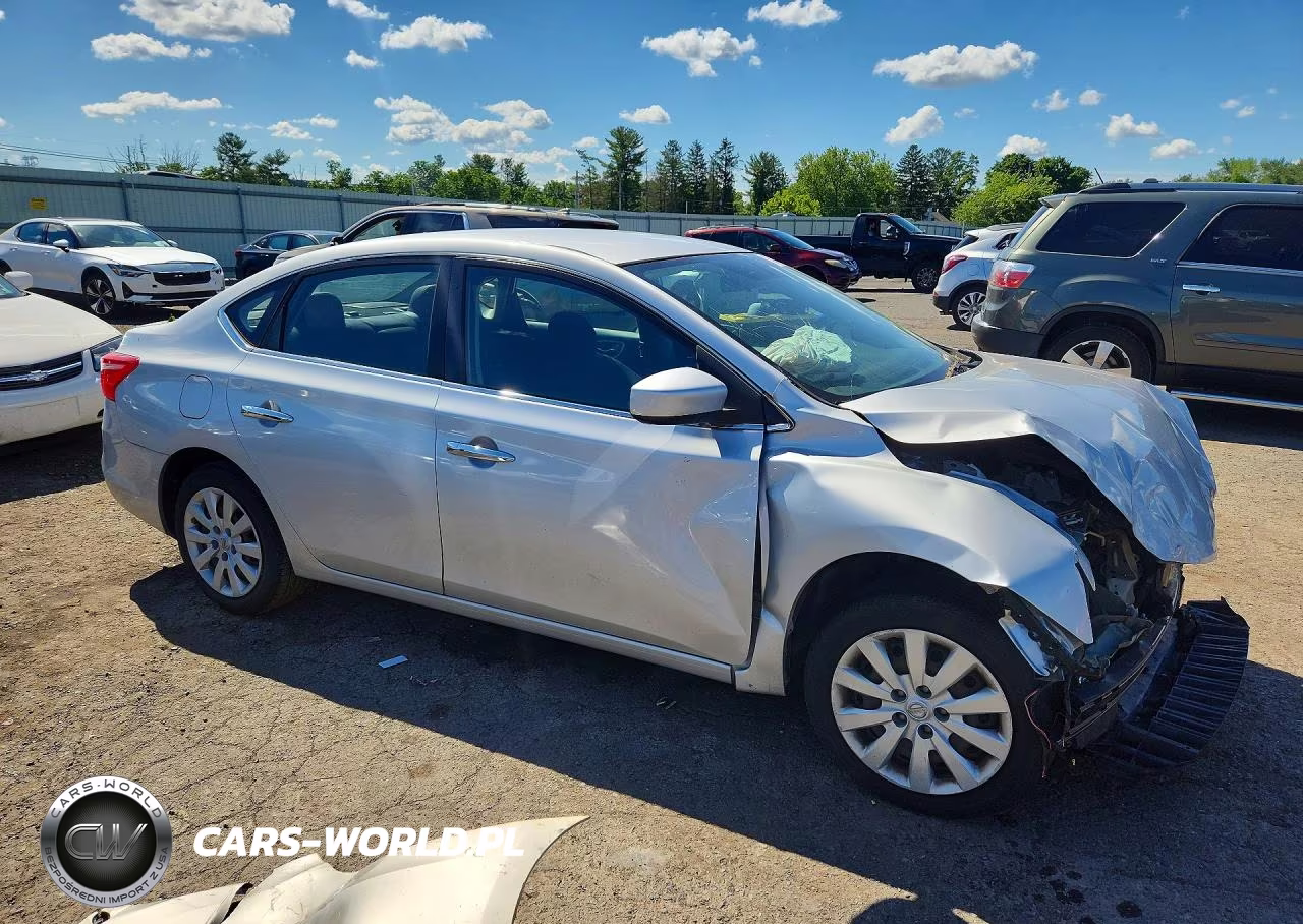 2017 Nissan Sentra Sv VIN:3N1AB7AP8HY351021 - 4