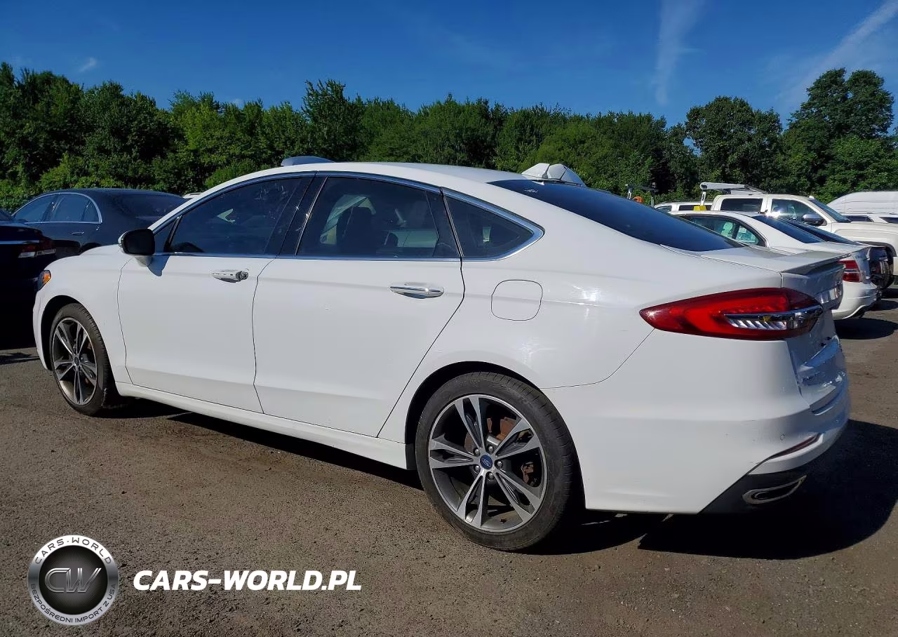 2019 Ford Fusion Titanium VIN:3FA6P0K98KR121353 - 2