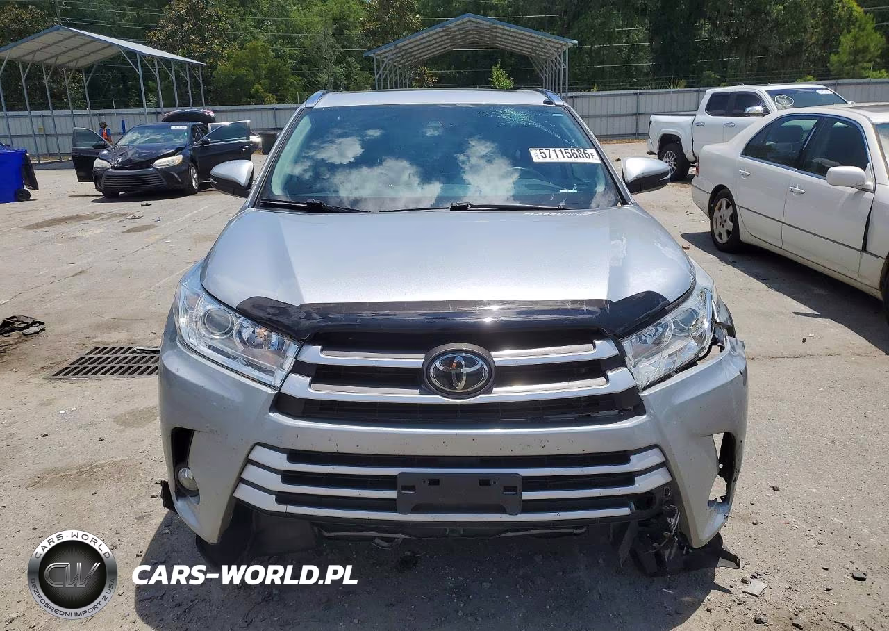 2018 Toyota Highlander Xle VIN:5TDKZRFH1JS260809 - 5