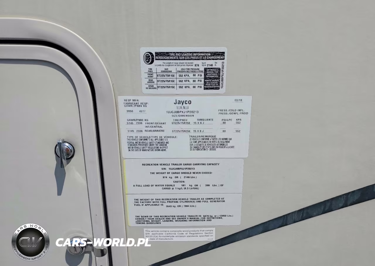 JAYCO EAGLE VIN:1UJCJ0BPXJ1P20213 - 10