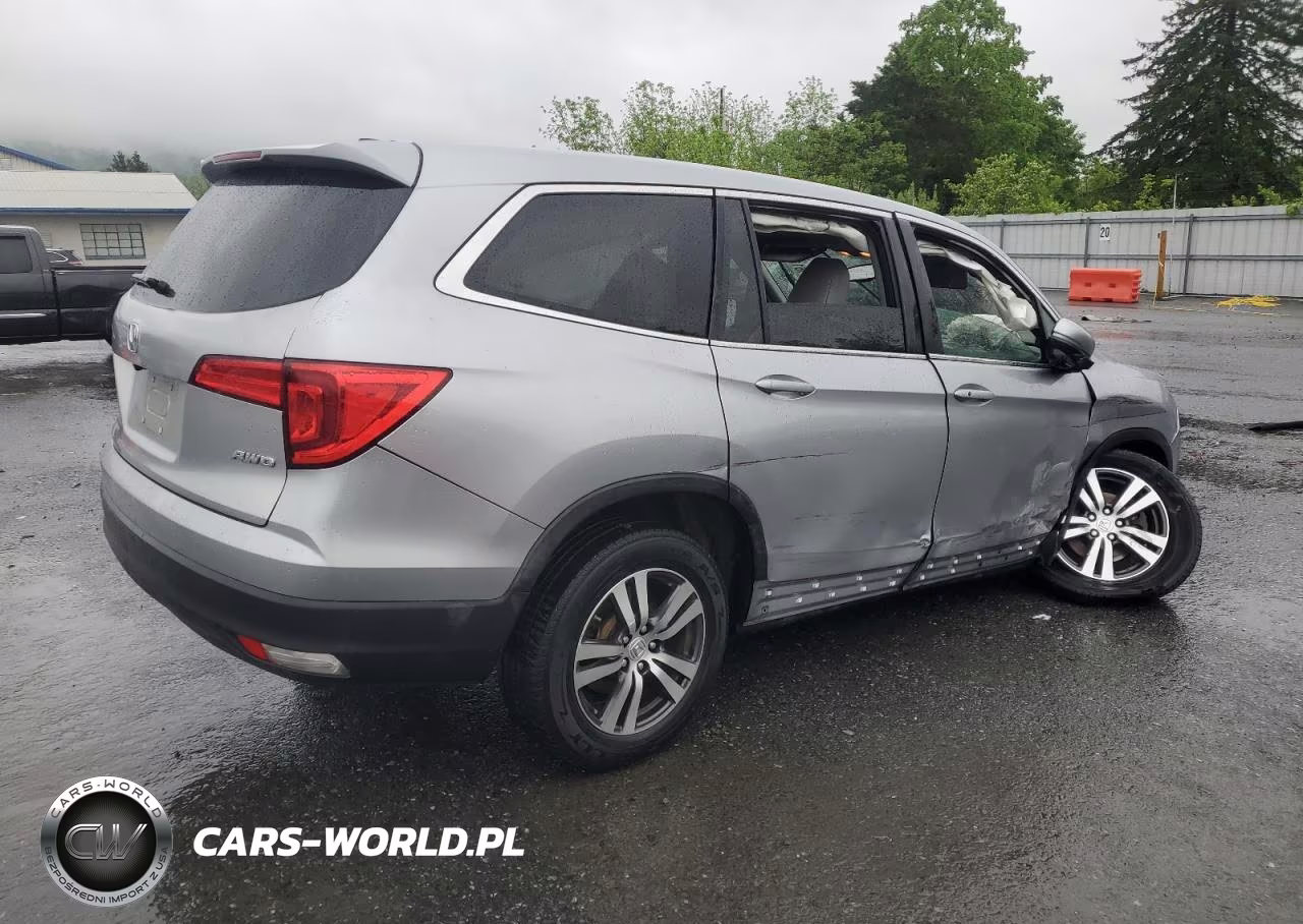 2016 Honda Pilot Exl VIN:5FNYF6H56GB067010 - 3
