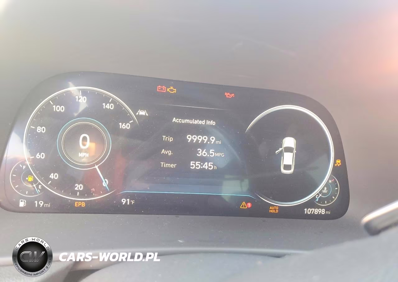 2020 Hyundai Sonata Sel Plus VIN:5NPEJ4J29LH024167 - 9