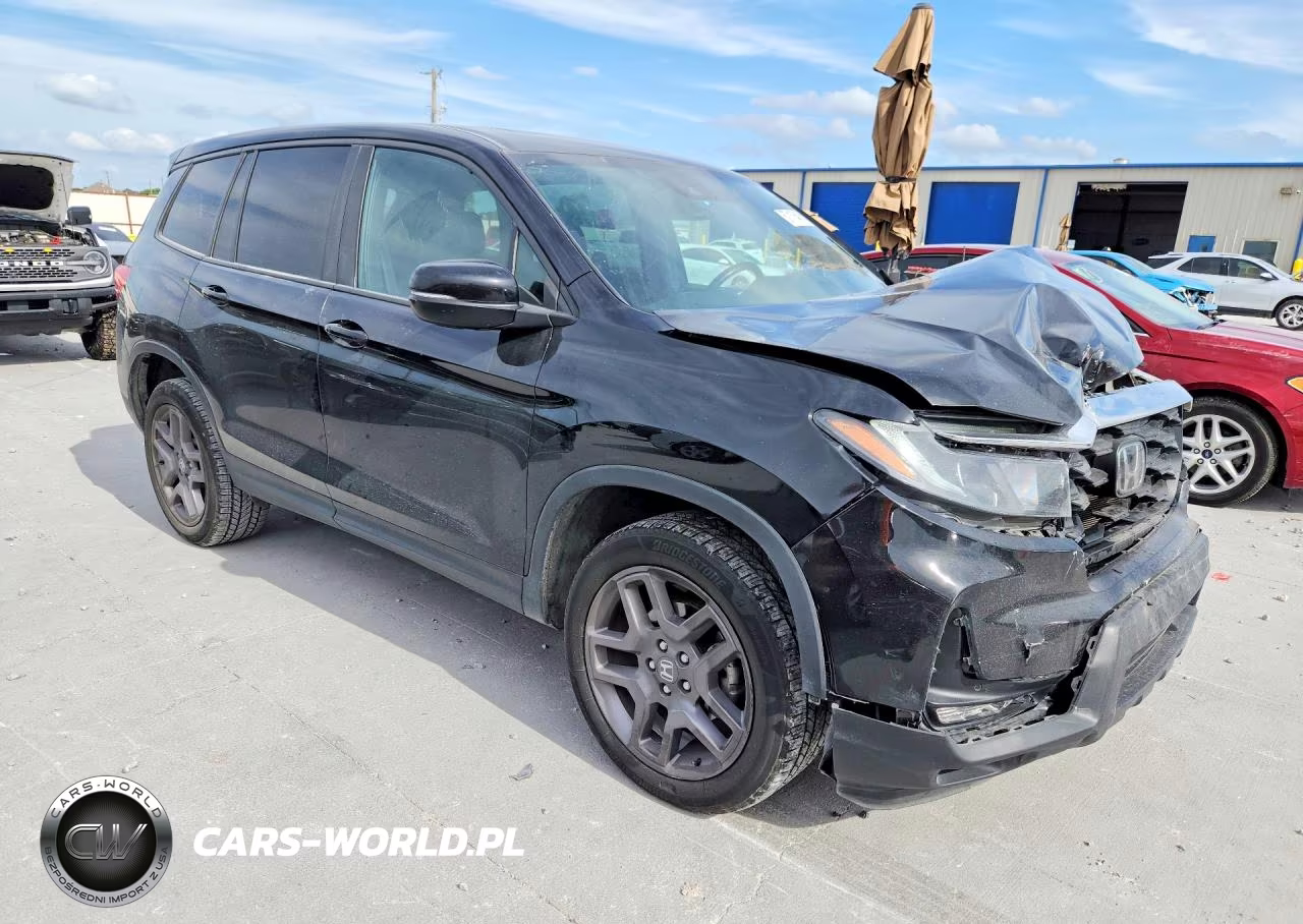 2023 Honda Passport Exl VIN:5FNYF8H51PB009513 - 4