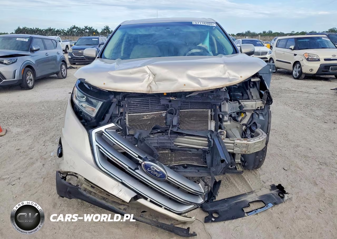 2017 Ford Edge Sel VIN:2FMPK3J86HBC52078 - 5