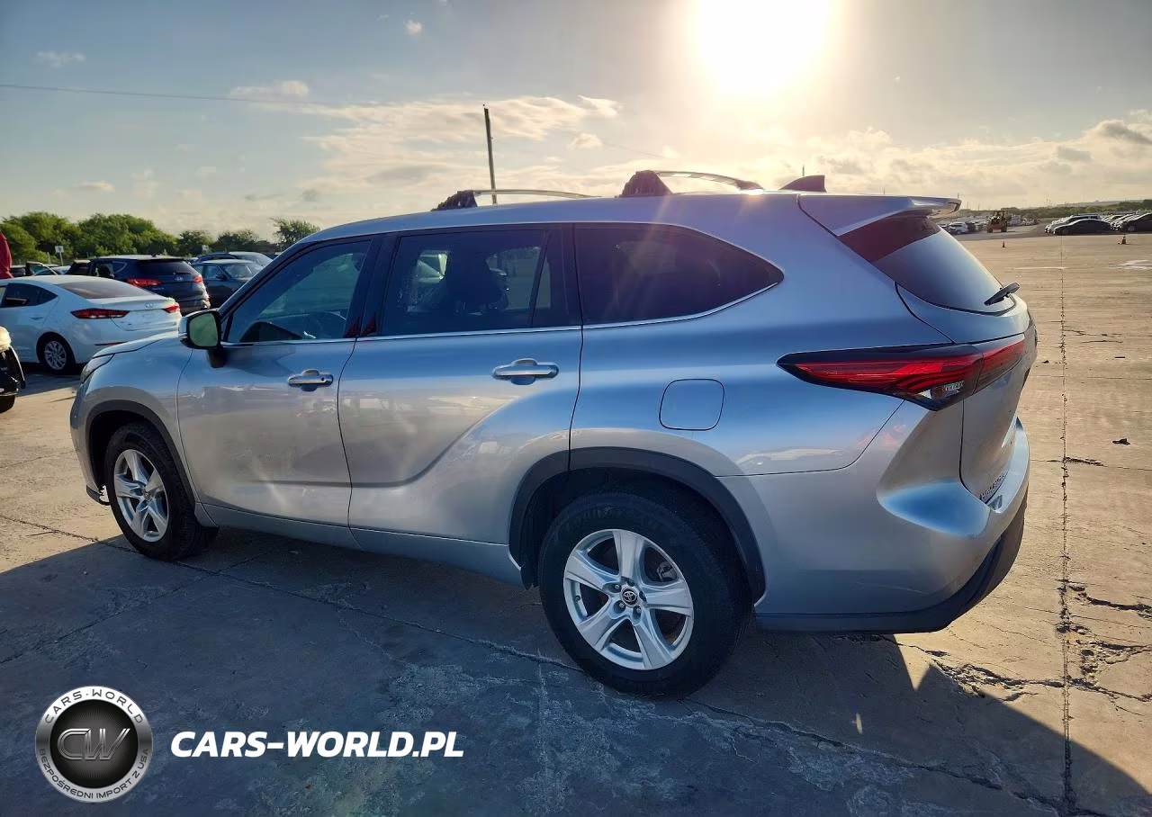 2022 Toyota Highlander L VIN:5TDCZRAH1NS550632 - 2
