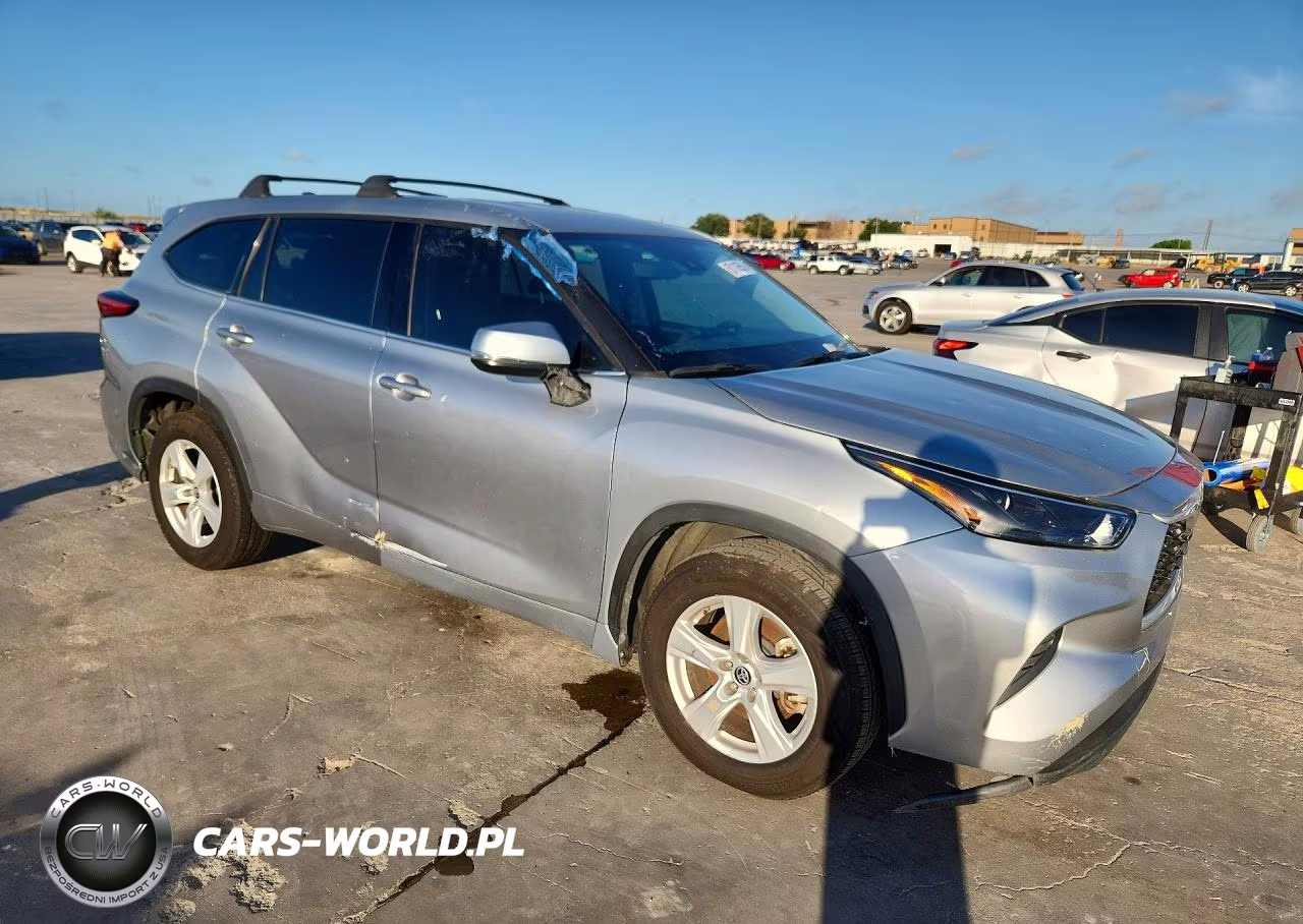2022 Toyota Highlander L VIN:5TDCZRAH1NS550632 - 4
